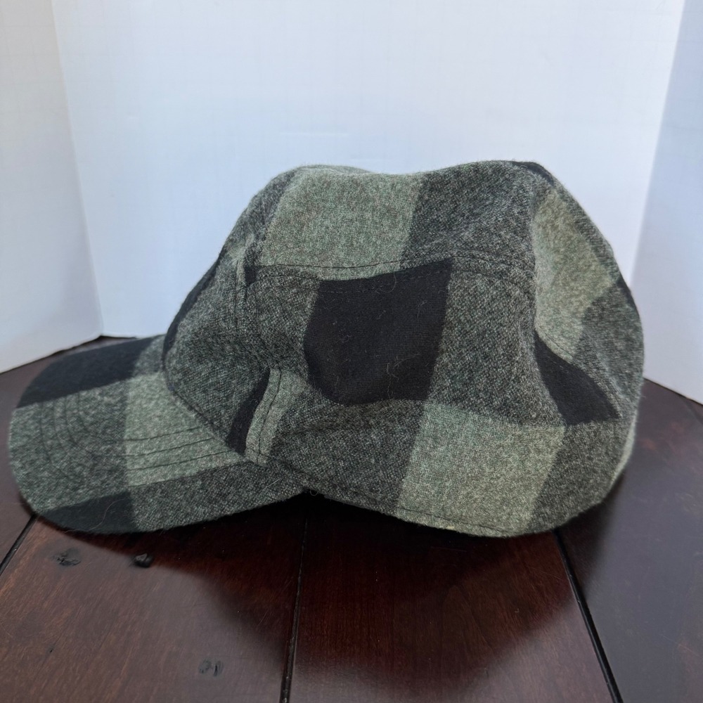 Pendleton Wool 5 Panel Camper Hat Green Black Buf… - image 2